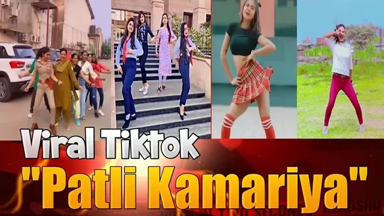 patli Kamariya mori hai hai ||Tiktok viral Song Patli kamariya Mori hay hay Dance 🤣