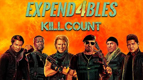 Expend4bles (2023) Stallone, Lundgren, Jaa, Uwais, Couture & 50 Cent killcount