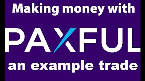 An example trade on Paxful