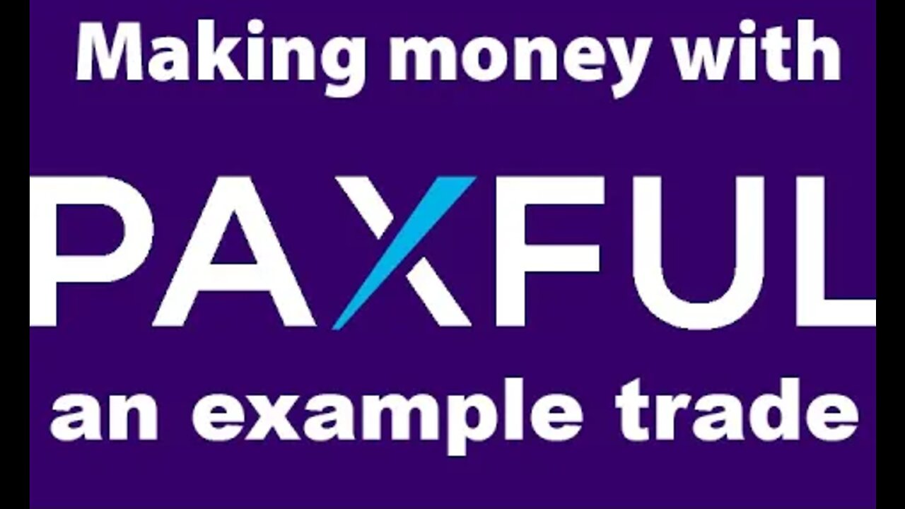An example trade on Paxful