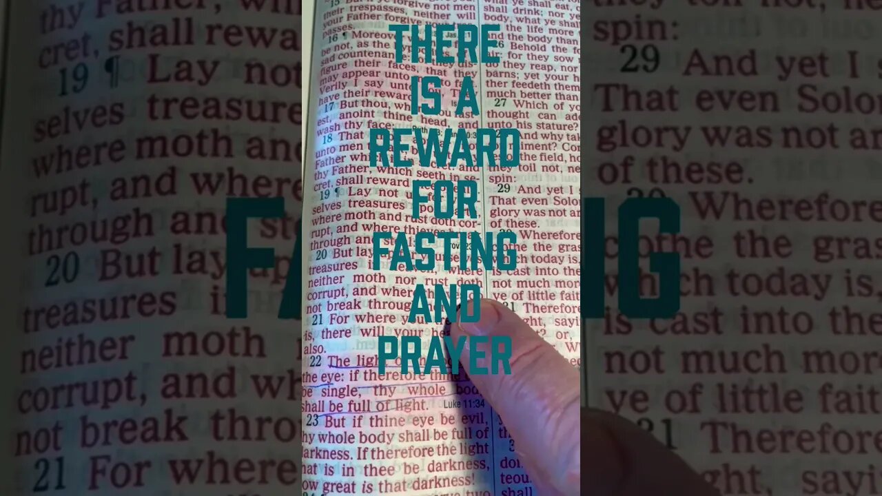 Rewards of Fasting