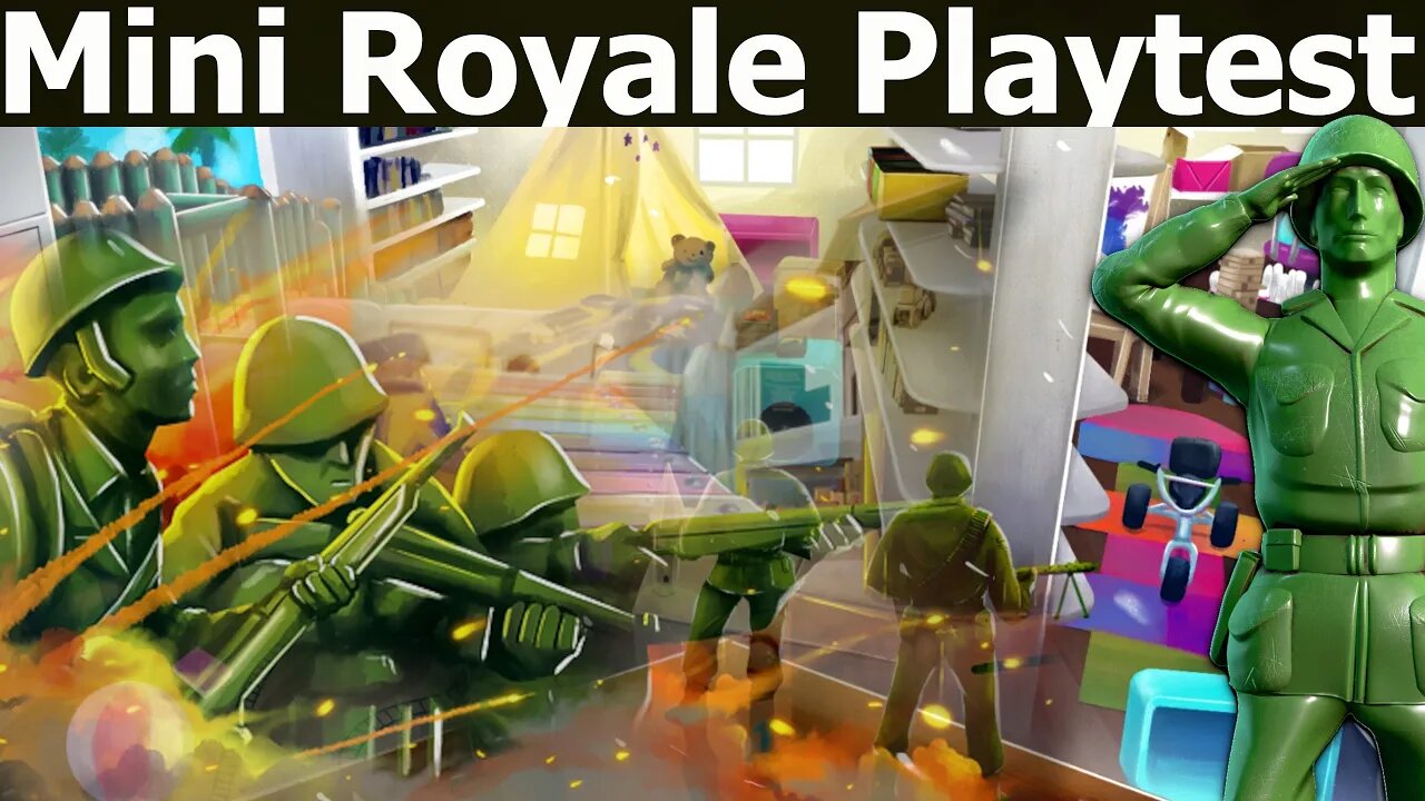 MiniRoyale Playtest a Toy Soldier Battle Royale Game