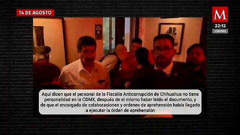 Nuevas imágenes revelan el intento de detención de Javier Corral en CdMx