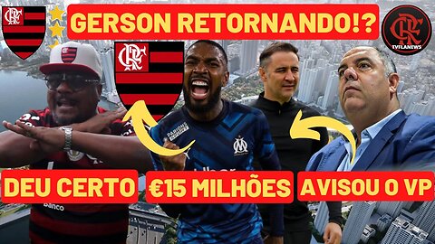 GERSON RETORNANDO😱😍 BRAZ AVISOU O VP👀😎