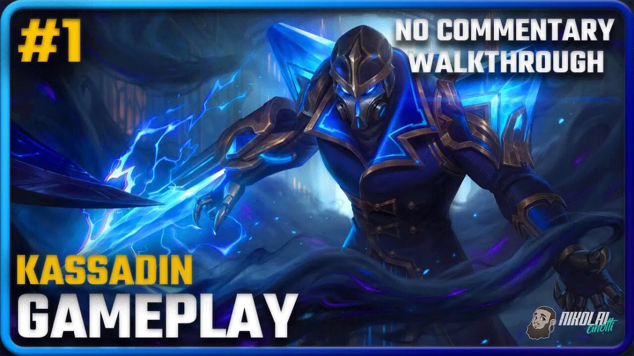 Kassadin - league of legends - eaeniko gameplay sem comentários e webcam complete #kassadin