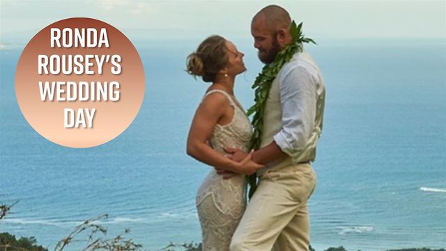 Ronda Rousey's wedding photos will make you cry