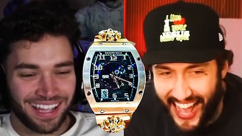 Adin Ross Surprises Faze Banks With A $200,000 Watch!