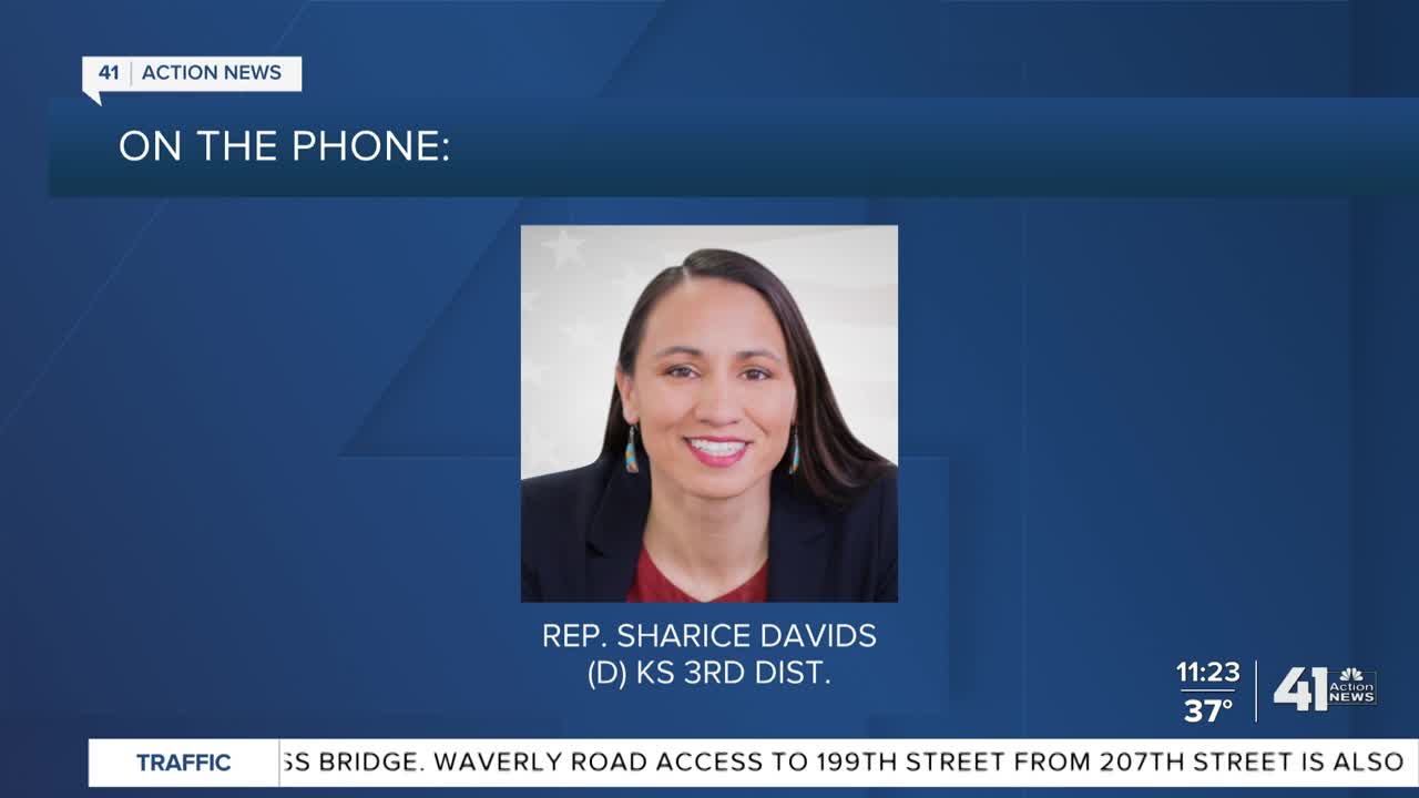 Rep. Davids: Democracy, safety at stake with Trump in office