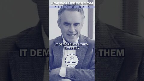 The SAD Reality of Man With a Good Moral Heart #jordanpeterson #shorts