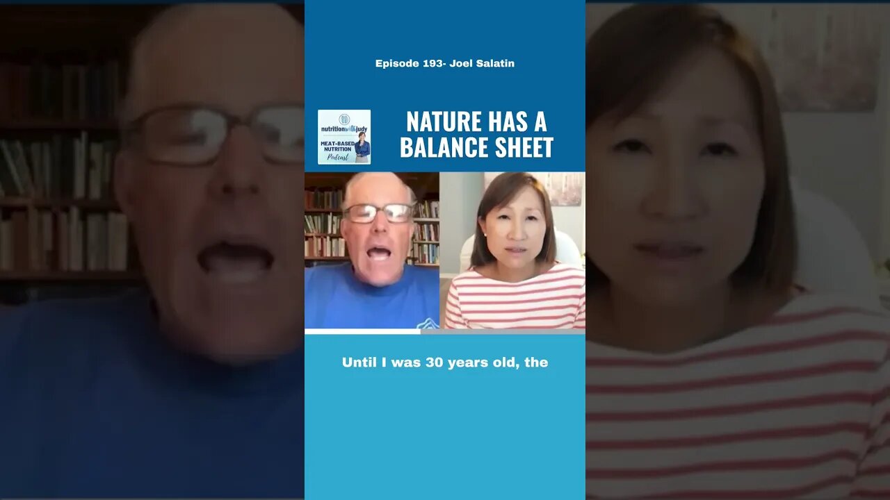 Nature has a balance sheet. When we miss with nature, there’s always ramifications.