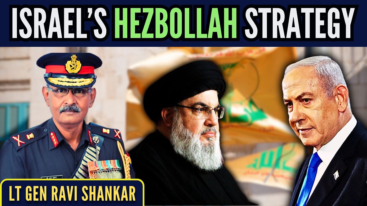 Pagers, Walkie-Talkies Explode • Hezbollah leadership wiped out • What Next? • Lt Gen R Shankar (R)