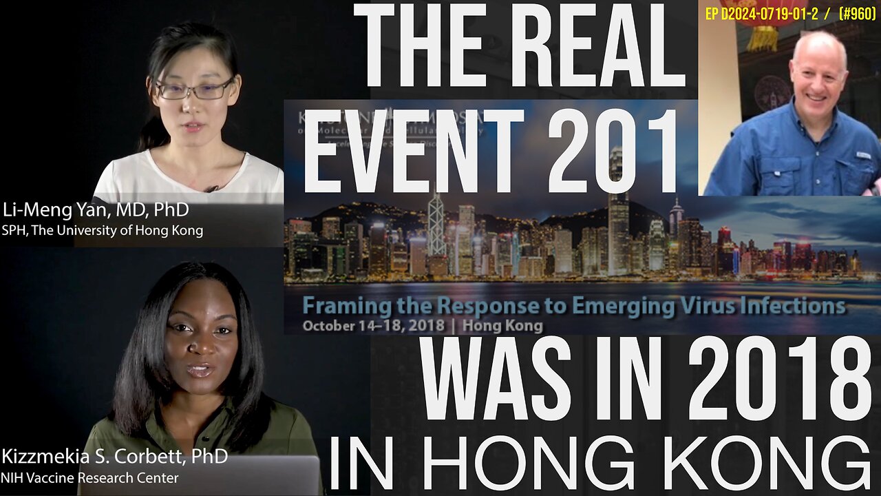 The Real Event 201 was in 2018 in Hong Kong (v2)