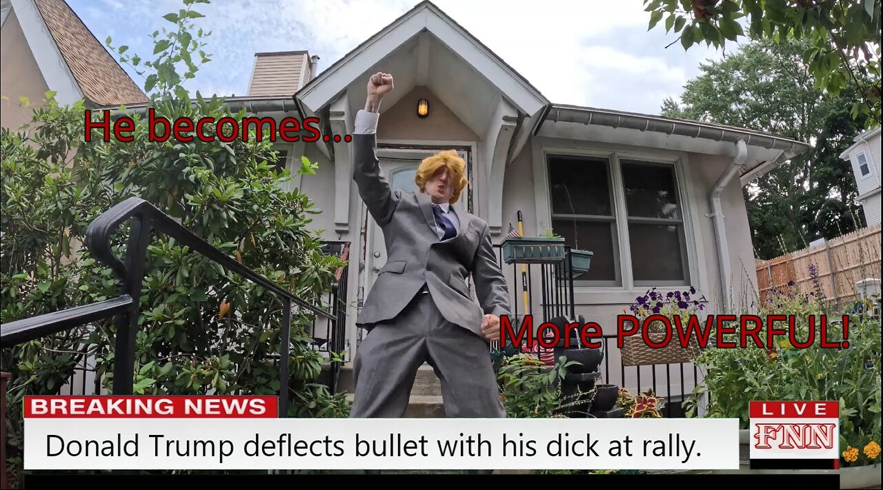 Trump gets shot... in the DICK!