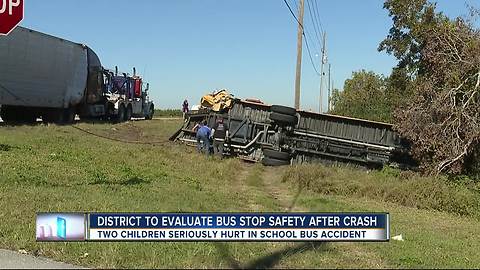 District to evaluate bus safety after crash