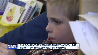 Child care costs families more than college