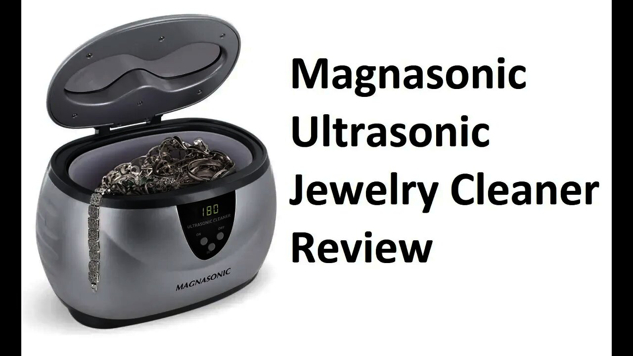 Magnasonic Professional Ultrasonic Jewelry Cleaner review MGUC500