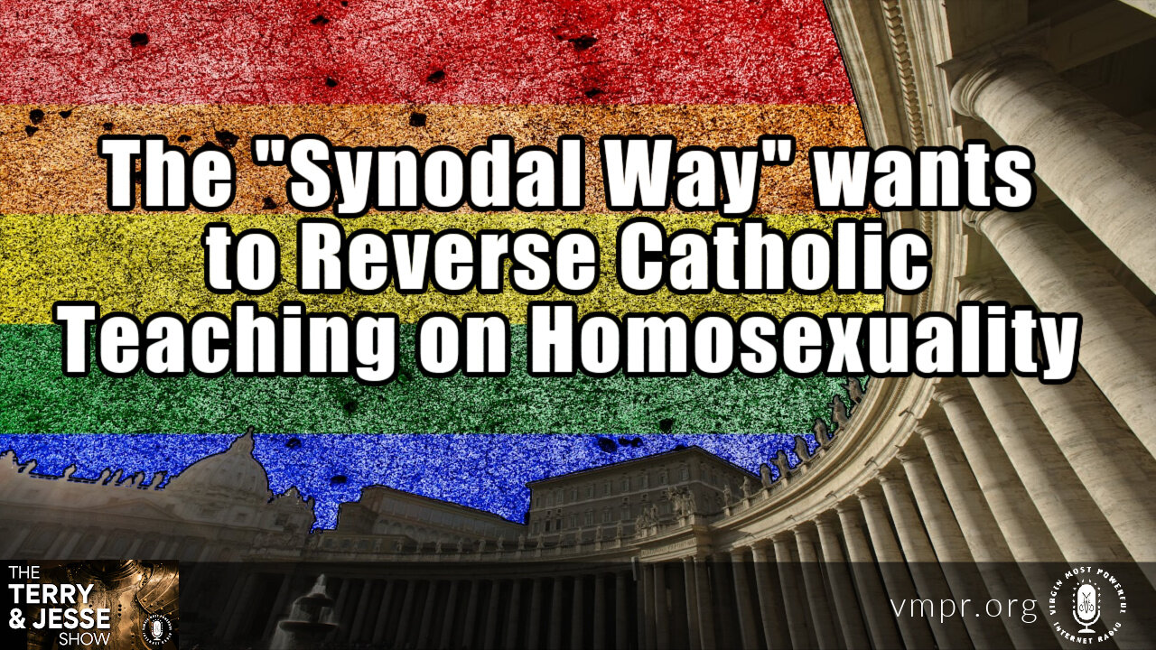 08 Aug 22, T&J: The "Synodal Way" Wants to Reverse Catholic Teaching on Homosexuality