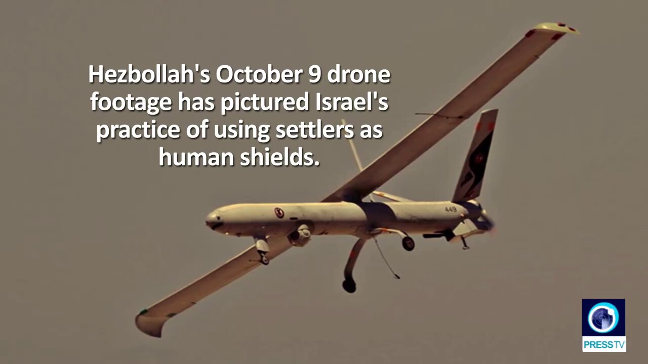 Hezbollah drone reveals how Israeli military uses settlers as human shields in Haifa