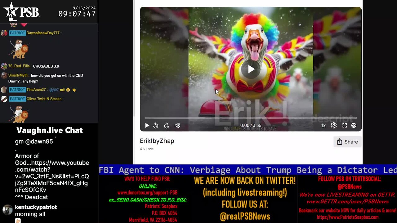 2024-09-16 09:00 EDT - PamphletAnon: