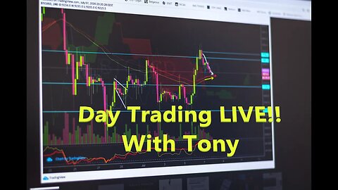 Day Trading LIVE!! Volatility is back in the market.