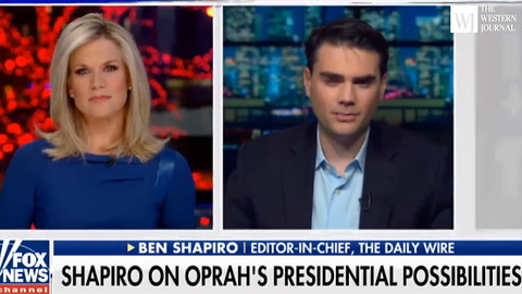 Ben Shapiro Issues Warning About Oprah: "Conspiracy Theorist...Far Left' WT