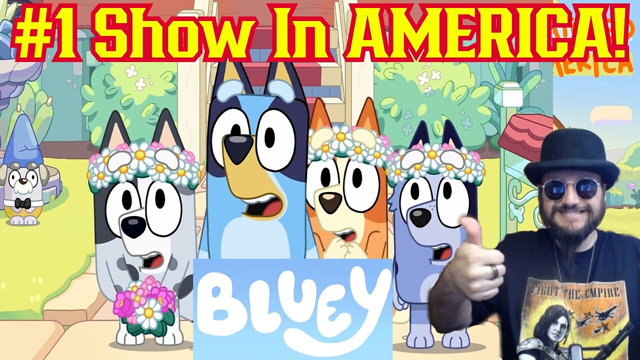 Disney's BLUEY Is The Most Watched Show EVER In America! Family Values WIN! Licensed Australian Show