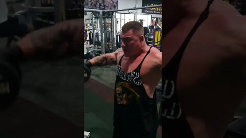 leave it all in the gym. #bodybuilding #shoulderworkout #gym