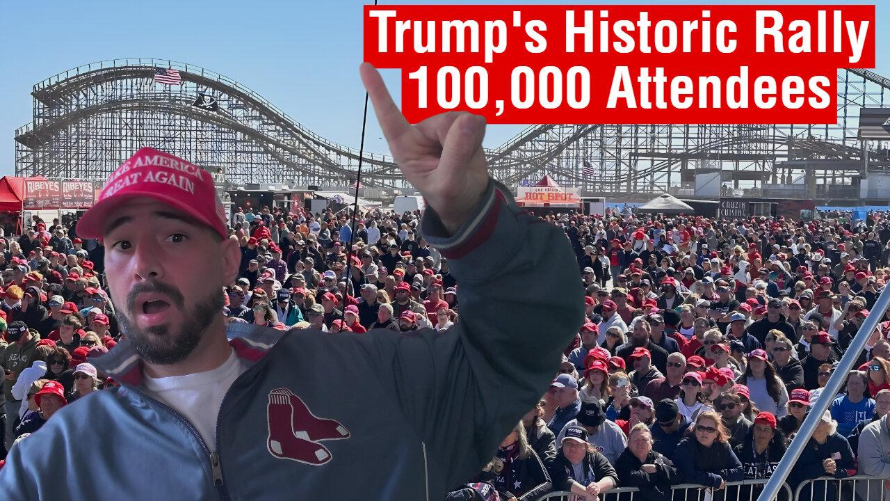 Trump's Historic Rally in New Jersey: Over 100,000 Attendees!