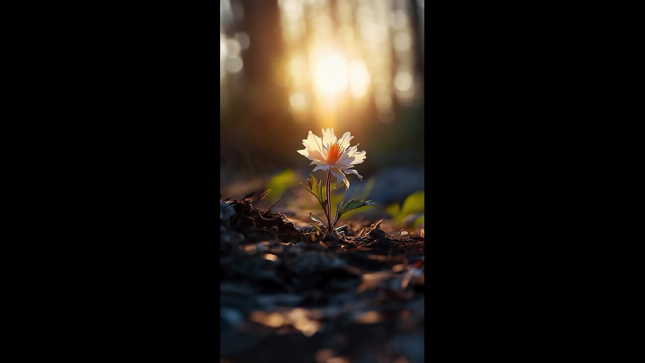 The power of single flower 🌺