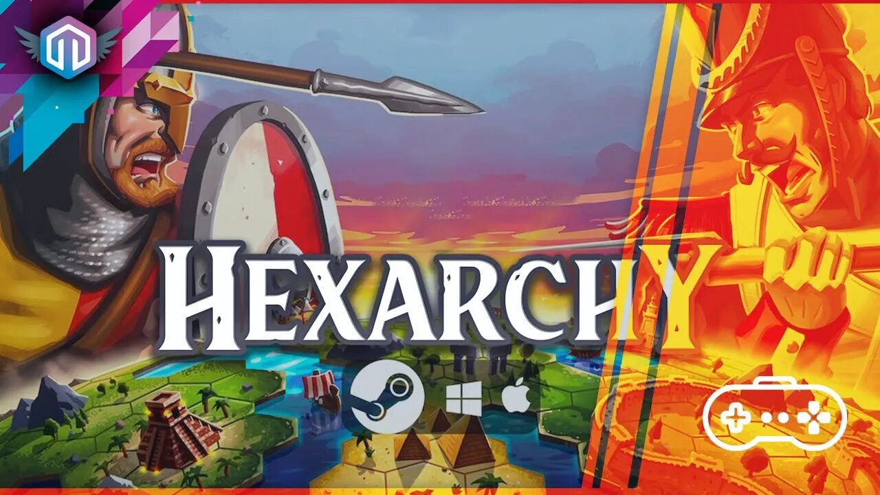 Revolucione sua experiência de jogo com Hexarchy - o jogo de cartas 4x único!