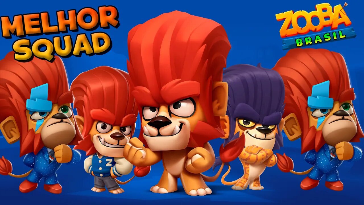 ESSE É O MELHOR SQUAD DE APENAS 1 PERSONAGEM DUKE COM OS INSCRITOS ZOOBA