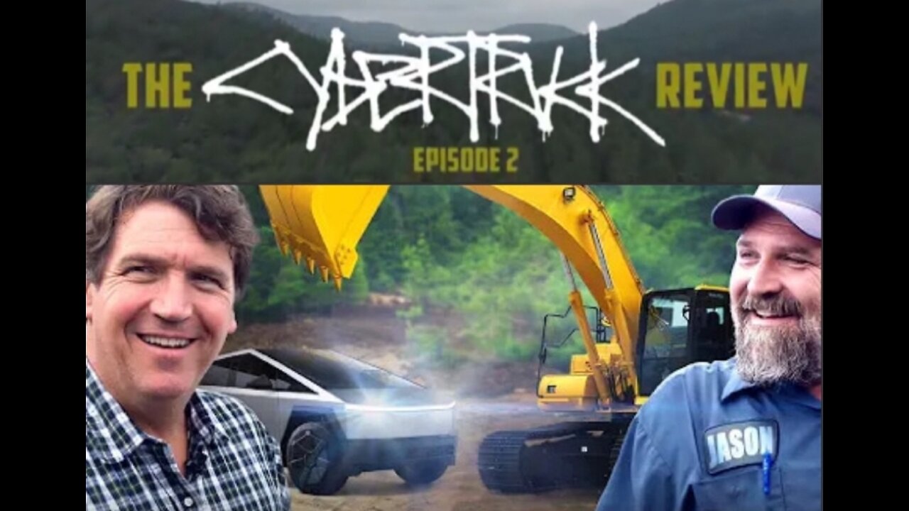 Tucker Carlson: How does the Cybertruck handle a logging camp in rural Maine?