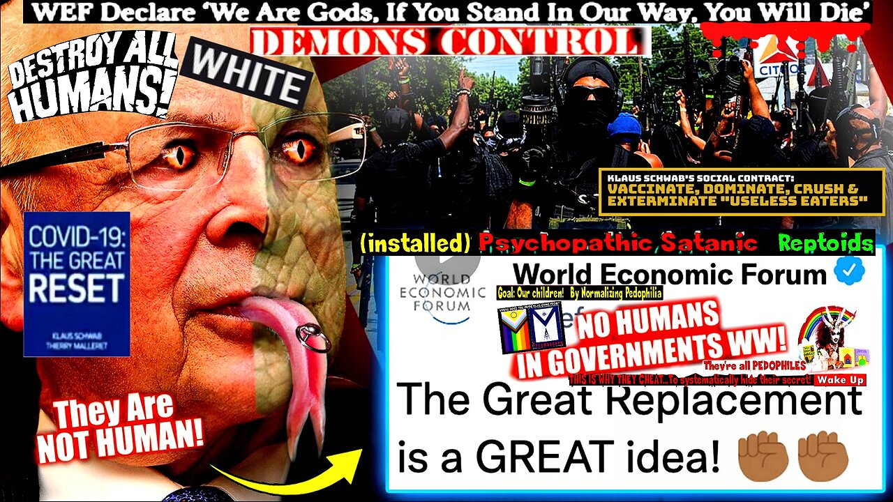 WEF Memo Reveals Plan To Depopulate the World of 1 Billion White People by 2030