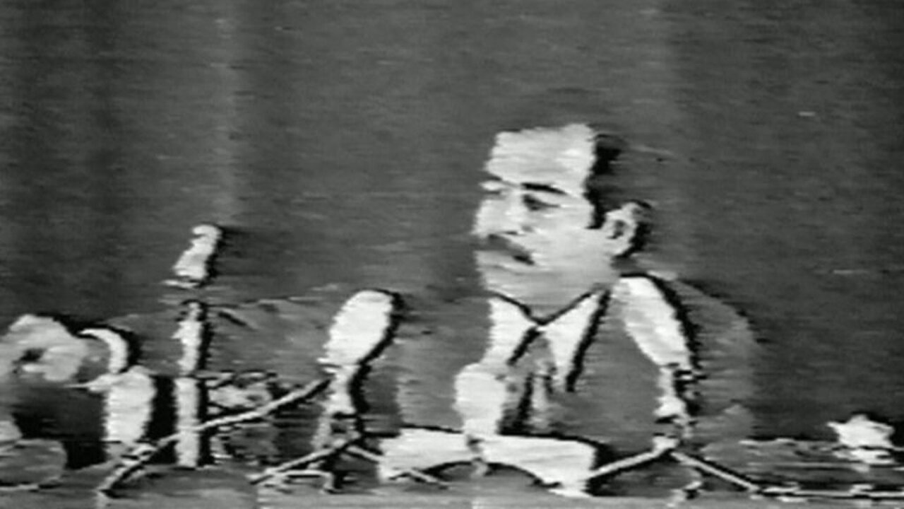 (1979) Only 6 days after Saddam Hussein is named the NEW LEADER he PURGES 68 Ba'ath party members at this meeting.