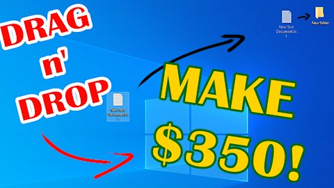 Earn $350 Daily JUST DRAG & DROP FILES