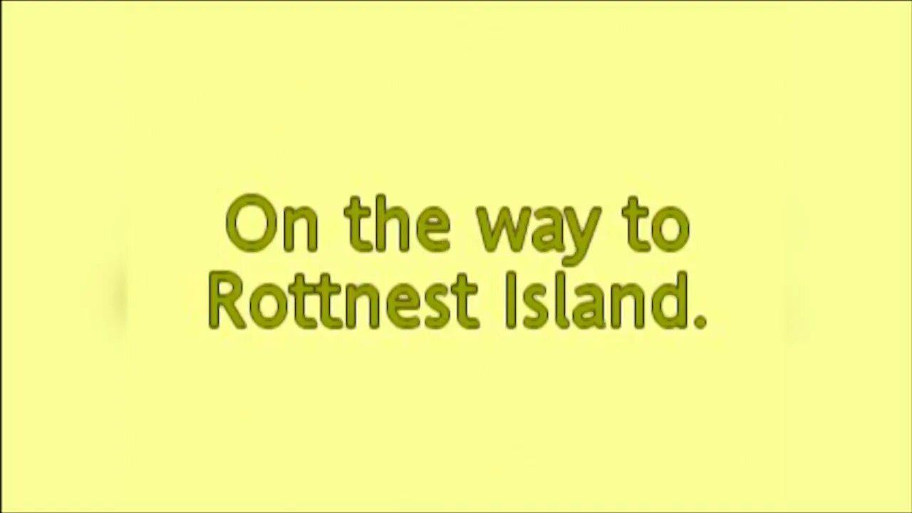 Rottnest Island Experience (Recorded & Uploaded May 2011)