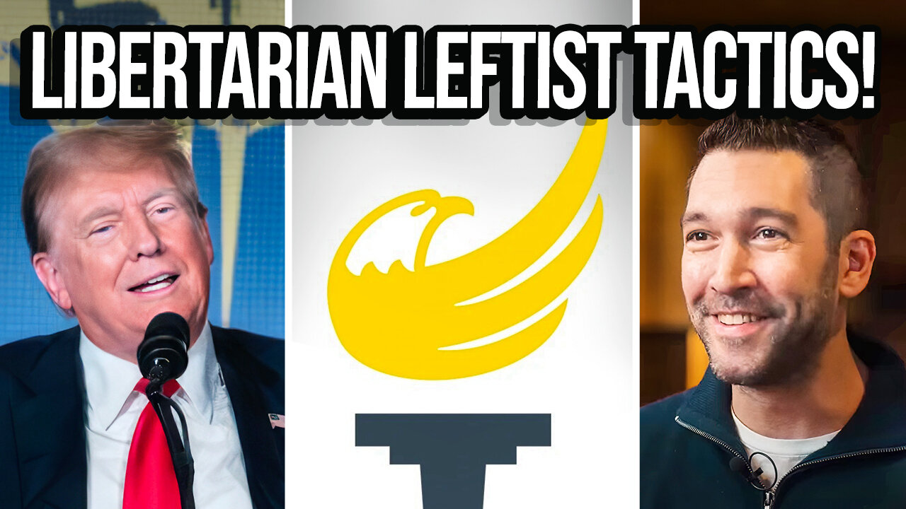 Libertarians HECKLE Trump, Act Like Leftist Children, Then Get Absolutely ROASTED!