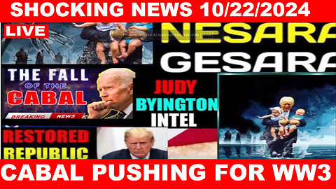 Judy Byington. Restored Republic via a GCR~ Situation Update 10/22/24>Benjamin Fulford- Trump Return