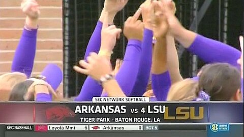 2015 Softball - AR @ LSU (Game 3)