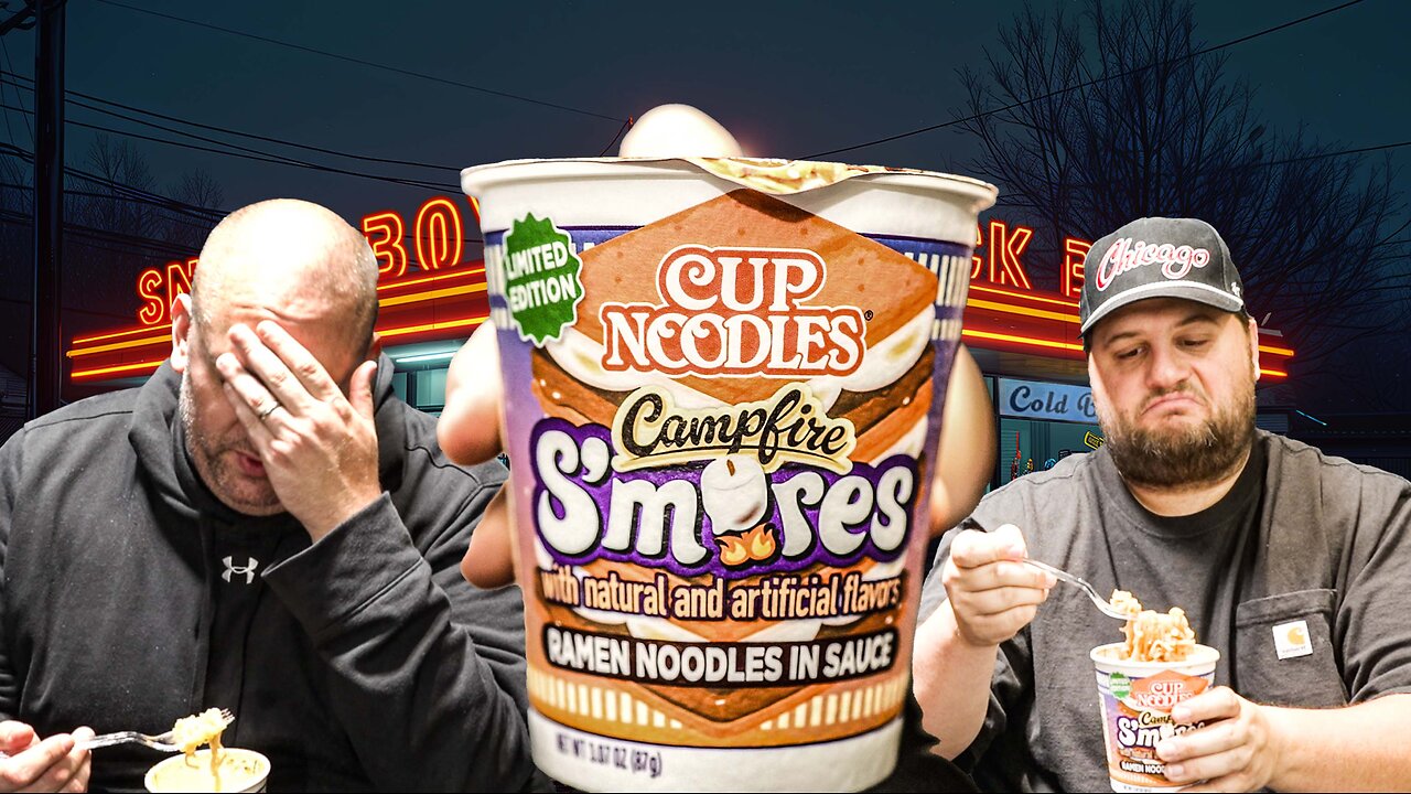 Cup Noodles Campfire S'mores Are Real And They're... Something