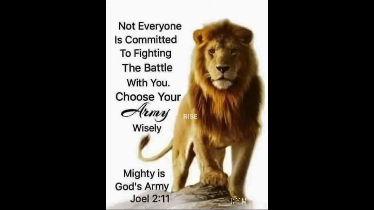 Mighty is God's Army Joel 2:11