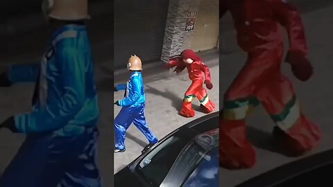 DANÇANDO FOFÃO, BEN10, O MÁSKARA E HOMEM-ARANHA NA CARRETA DA ALEGRIA, LIKE