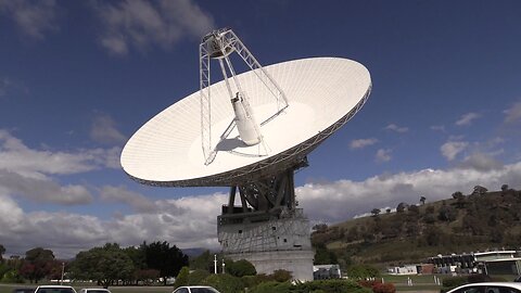 Time Lapse - DSS 43 NASA 70m Dish at Tidbinbilla Canberra