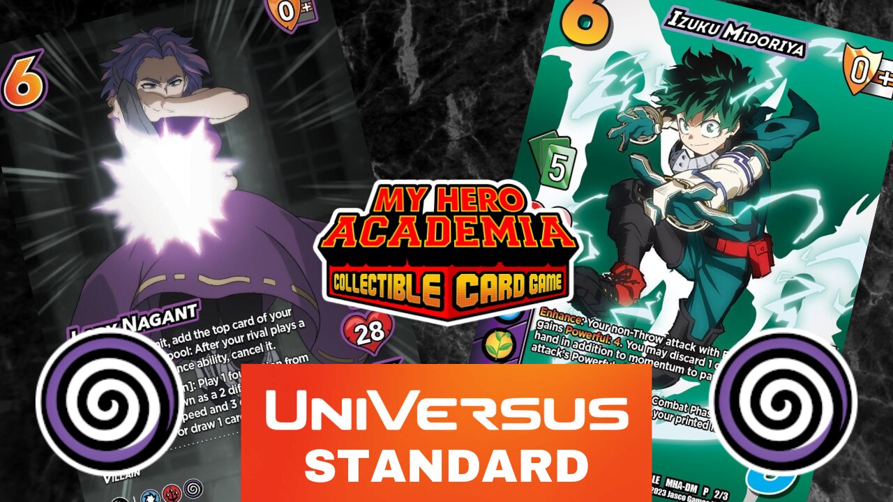 Lady Nagant (Void) vs. Izuku Midoriya 4 (Deku 4) (Void) / Universus Gameplay/My hero Academia CCG