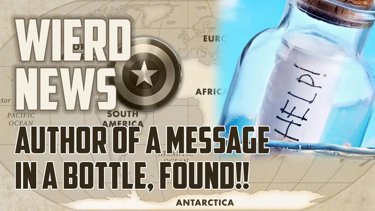 Author FOUND!! | Weird News With Cap