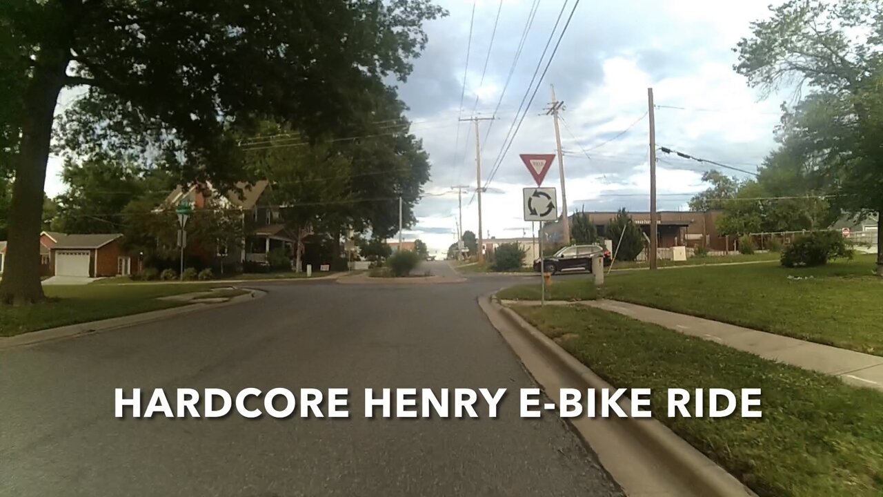 Hardcore Henry E-Bike Ride