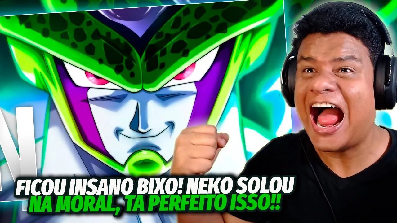 (A COISA FICOU SERIA!) REAGINDO a Androide Perfeito | Cell (Dragon Ball) | Neko | React Anime Pro