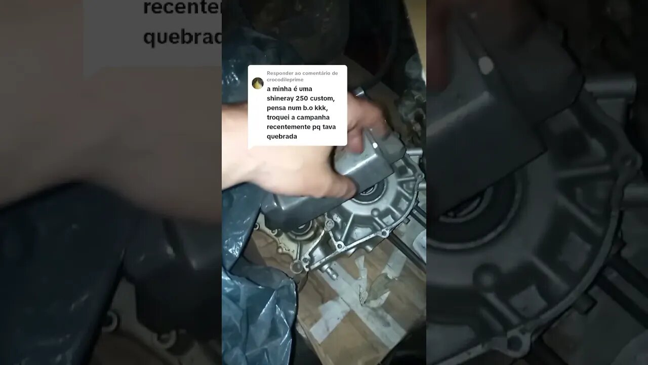 Motor Shineray Custom - Perguntas Feitas na Rede Vizinha (Aquela que as "muié dança") #02 #shorts