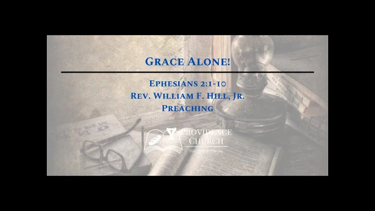 Grace Alone!