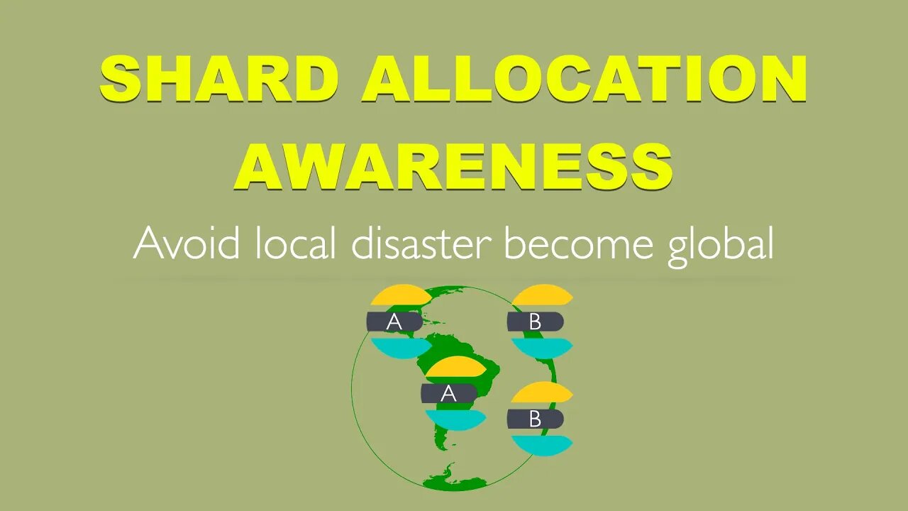 Elasticsearch shard allocation awareness - Avoid local disaster become global